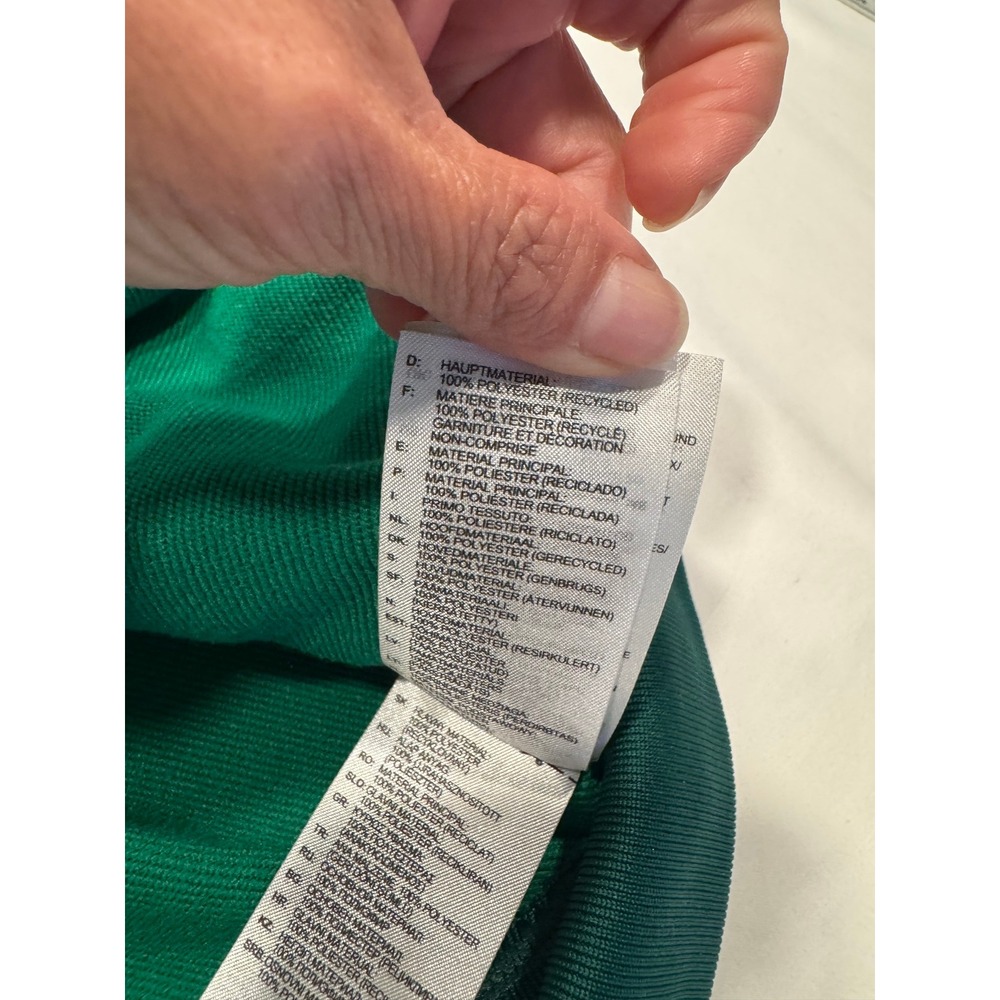 Adidas Mexico Track Jacket Soccer National Team FMF Large Green Red Excellent - Picture 9 of 11